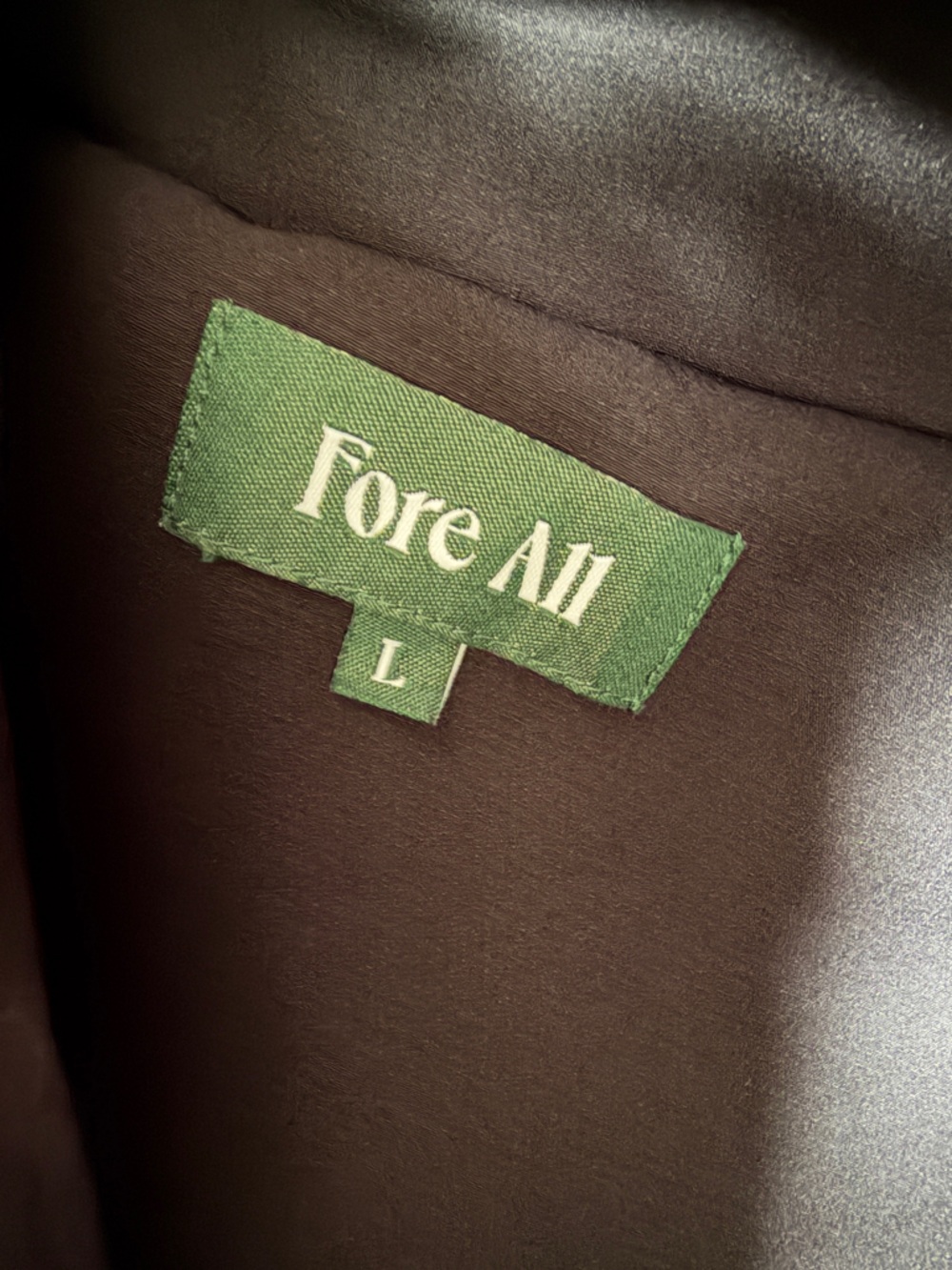 Fore All Windsor Rain Jacket Black Size Large - Picture 7 of 15